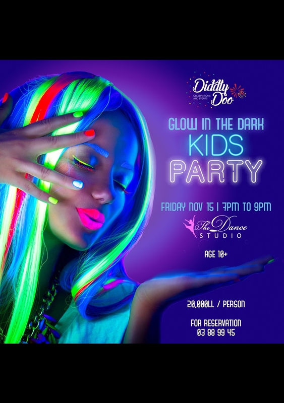 Glow in the Dark Kids Party